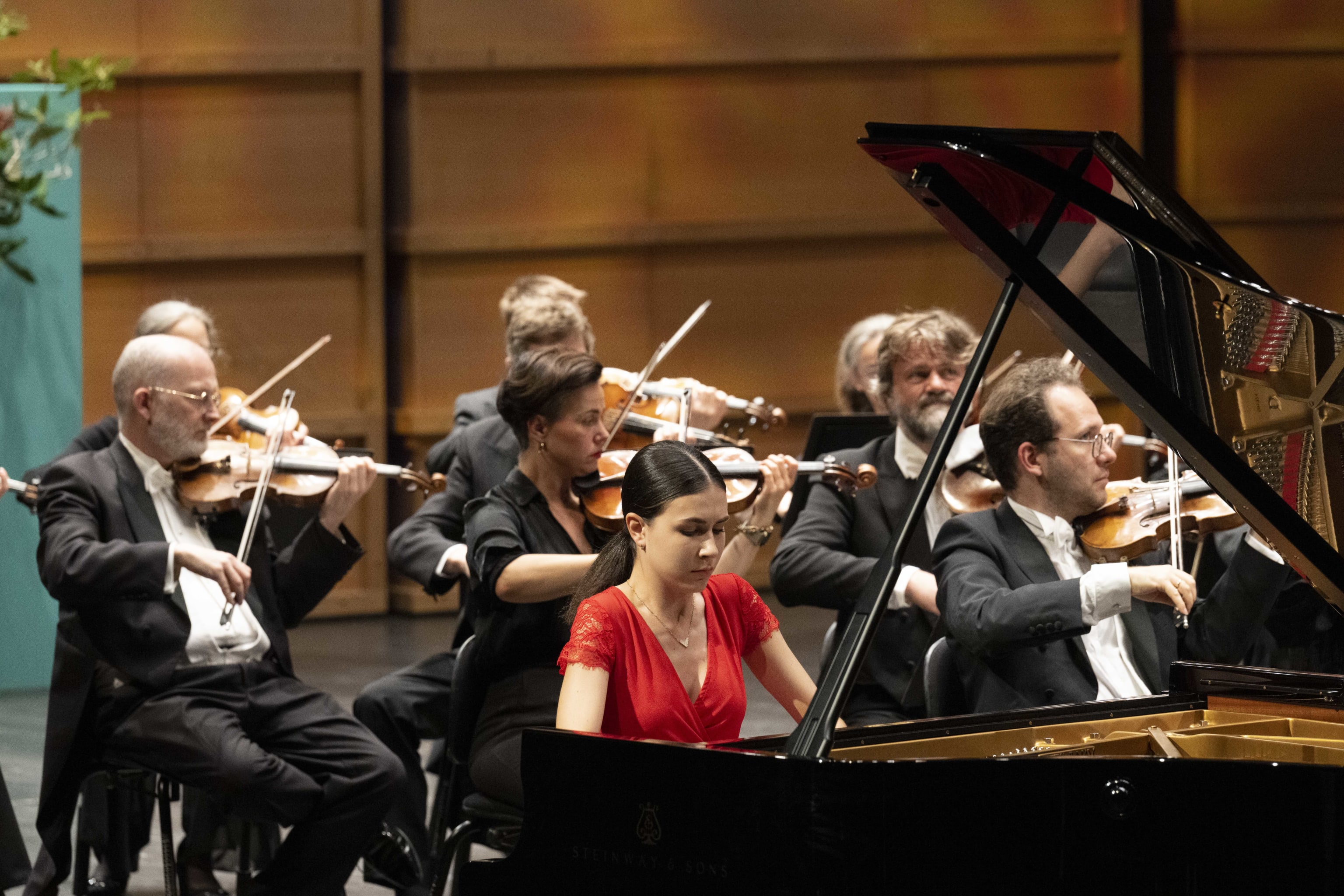 Symfoni for hele Grieghallen m/Griegs a-mollkonsert. Foto: Thor Brødreskift